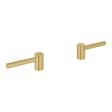 Grohe - Lever Handles (Pair) - Brushed Cool Sunrise