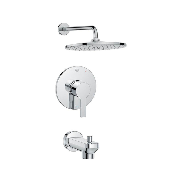 Grohe - Lineare Pressure Balance Valve Tub/Shower Combo - Chrome