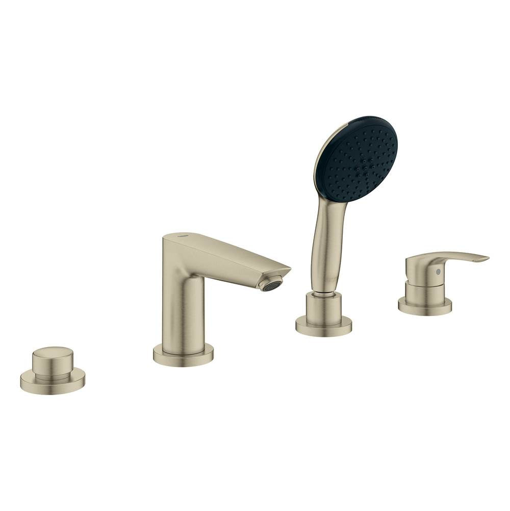 Grohe - Eurosmart Ohm Bath 4-H US - Brushed Nickel