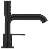4-Hole Single-Handle Deck Mount Roman Tub Faucet with 1.75 GPM Hand Shower
