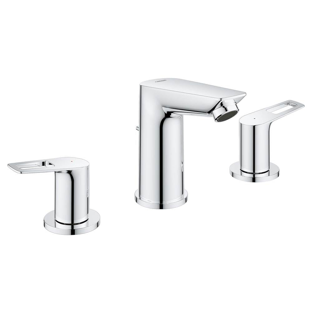 Grohe - 8-Inch Widespread 2-Handle M-Size Bathroom Faucet 1.2 GPM - Chrome