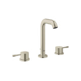 Grohe - 8-inch Widespread 2-Handle M-Size Bathroom Faucet 1.2 GPM - Brushed Nickel