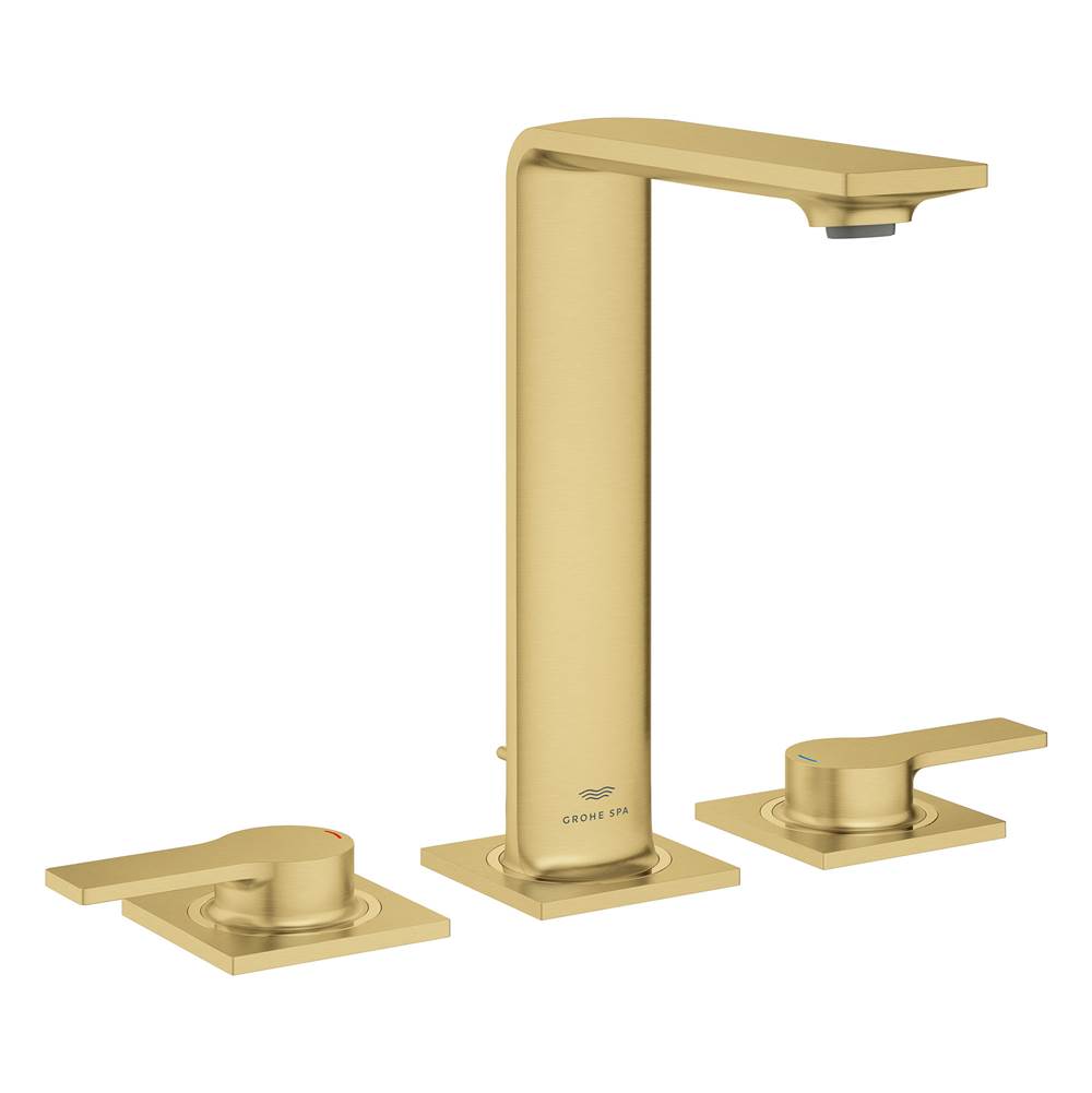 Grohe - Allure 8-inch Widespread 2-Handle M-Size Bathroom Faucet 1.2 GPM - Brushed Cool Sunrise