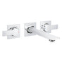 Grohe - Allure 2-Handle Wall Mount Faucet 1.2 GPM - Chrome