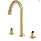 Grohe - 8-inch Widespread 2-Handle M-Size Bathroom Faucet 1.2 GPM - Brushed Cool Sunrise