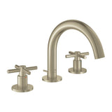 Grohe - 8-inch Widespread 2-Handle S-Size Bathroom Faucet 1.2 GPM - Brushed Nickel