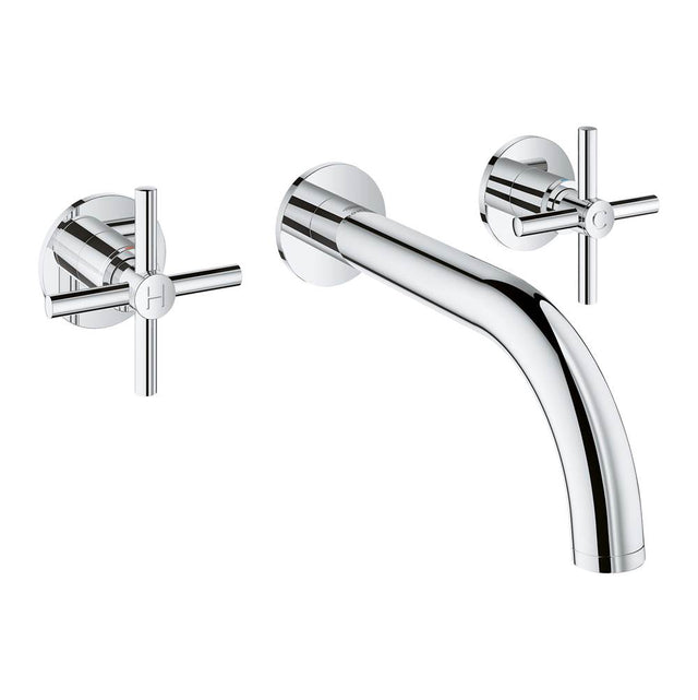 Grohe - 2-Handle Wall Mount Faucet 1.2 GPM - Chrome
