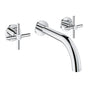 Grohe - 2-Handle Wall Mount Faucet 1.2 GPM - Chrome