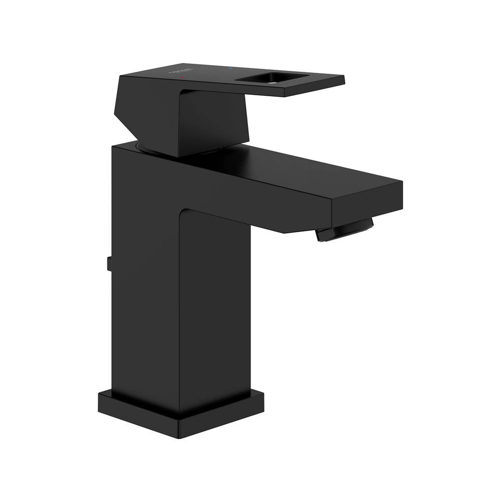 Grohe - Single Hole Single-Handle S-Size Bathroom Faucet 1.2 GPM - Matte Black