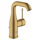 Grohe - Single Hole Single-Handle M-Size Bathroom Faucet 1.2 GPM - Brushed Cool Sunrise
