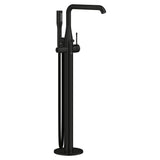 Grohe - Single-Handle Freestanding Tub Faucet with 1.75 GPM Hand Shower - Matte Black