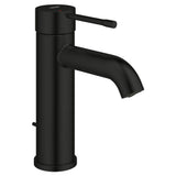 Grohe - Single Hole Single-Handle S-Size Bathroom Faucet 1.2 GPM - Matte Black