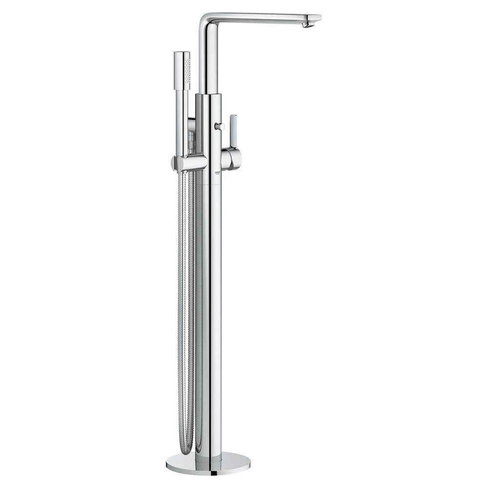 Grohe - Single-Handle Freestanding Tub Faucet with 1.75 GPM Hand Shower - Chrome