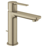 Grohe - Single Hole Single-Handle S-Size Bathroom Faucet 1.2 GPM - Brushed Nickel