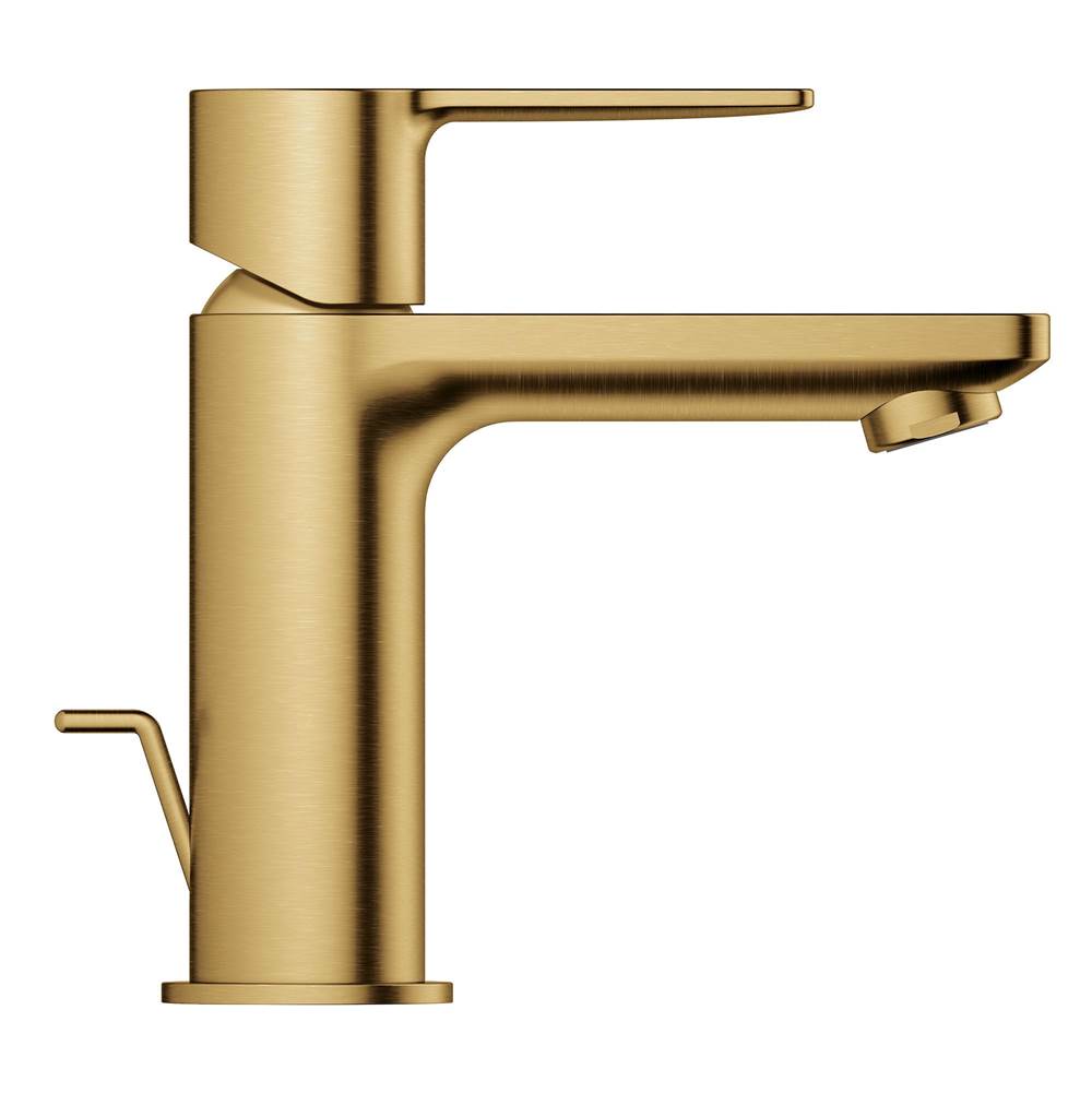 Grohe - Single Hole Single-Handle XS-Size Bathroom Faucet 1.2 GPM - Brushed Cool Sunrise