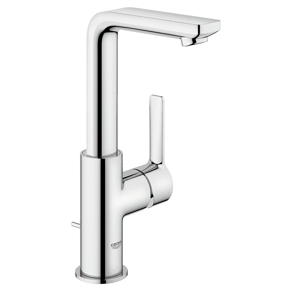 Grohe - Single Hole Single-Handle L-Size Bathroom Faucet 1.2 GPM - Chrome