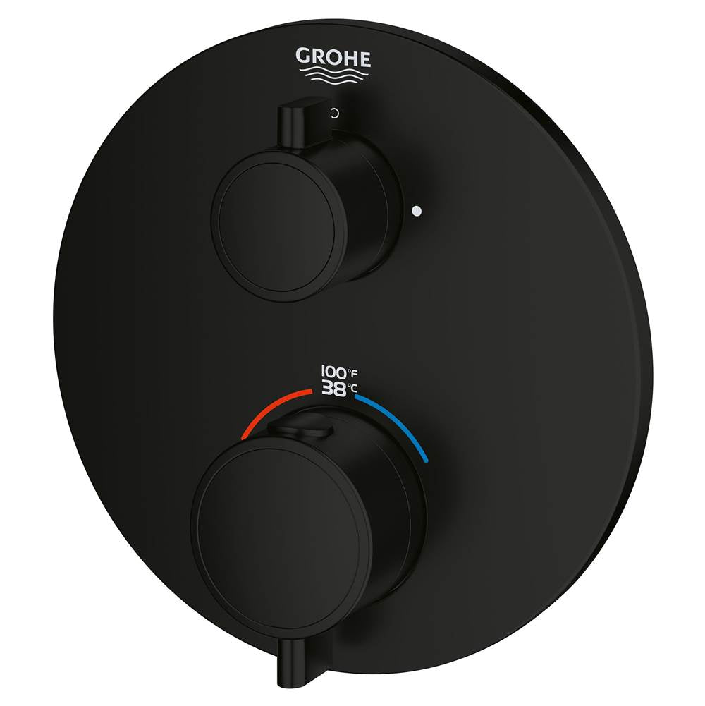 Dual Function 2-Handle Thermostatic Valve Trim