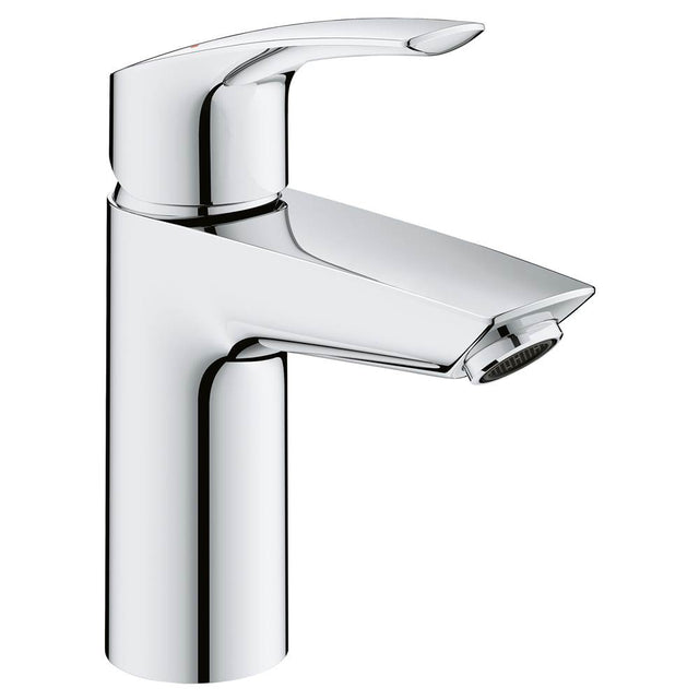 Grohe - Single Hole Single-Handle S-Size Bathroom Faucet 1.2 GPM Less Drain - Chrome