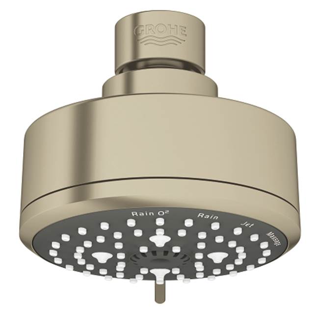 Grohe - 100 Shower Head, 4 - 4 Sprays, 1.75 gpm - Brushed Nickel