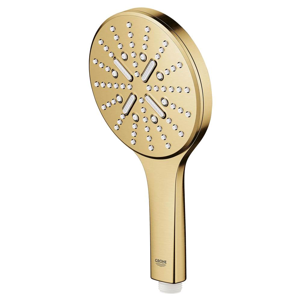 Grohe - Hand Shower - 3 Sprays, 1.75 gpm - Brushed Cool Sunrise