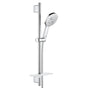 Grohe - 24 Shower Slide Bar Kit - 3 Sprays, 1.75 gpm - Chrome