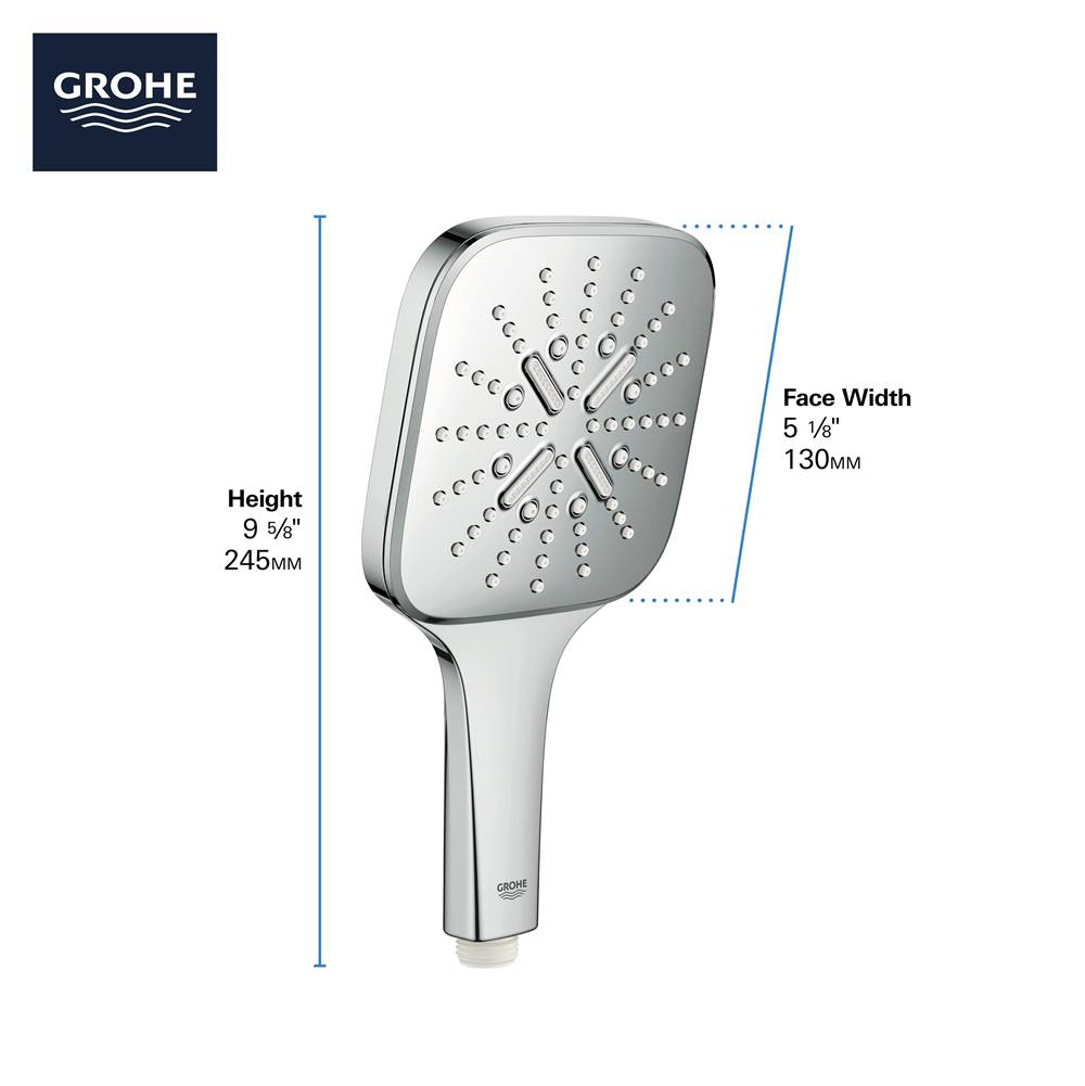 Hand Shower - 3 Sprays, 1.75 gpm