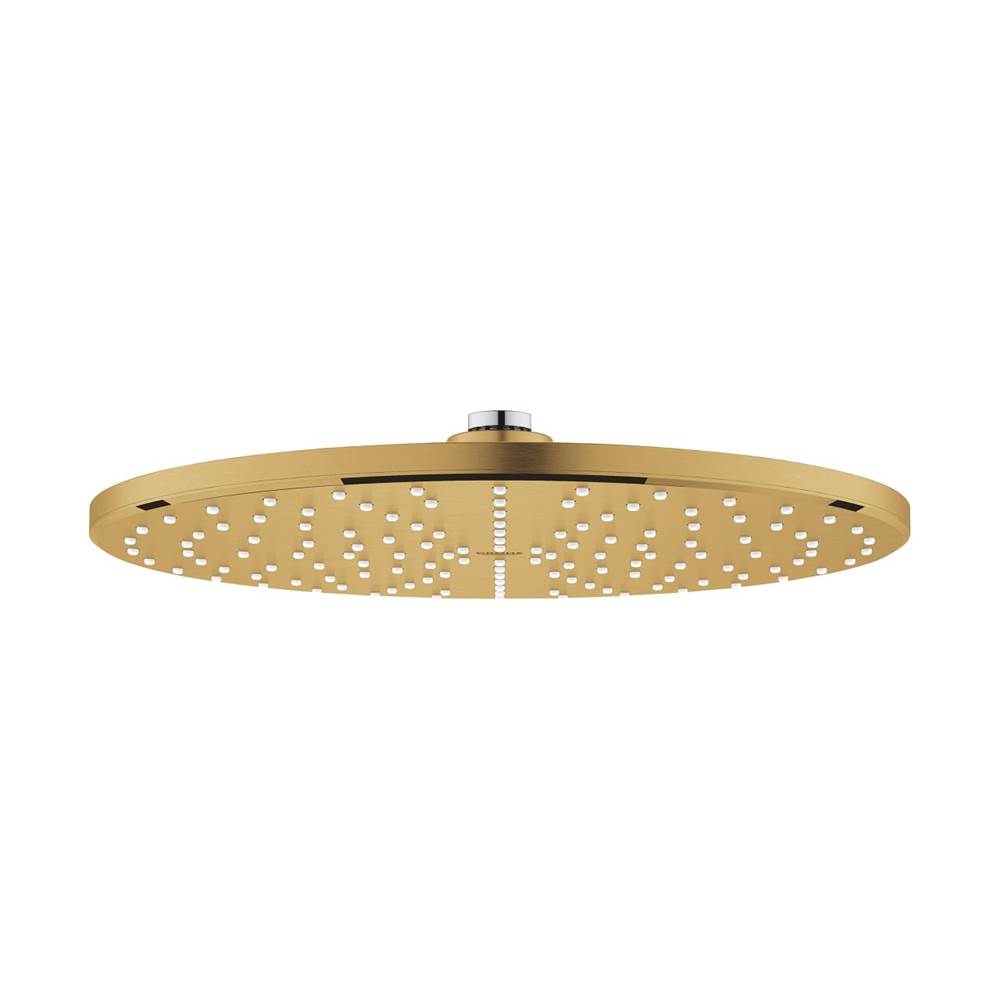 Grohe - 310 Mono Shower Head, 12 - 1 Spray, 1.75 gpm - Brushed Cool Sunrise