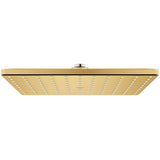 Grohe - 310 Mono Shower Head, 12 - 1 Spray, 1.75 gpm - Brushed Cool Sunrise
