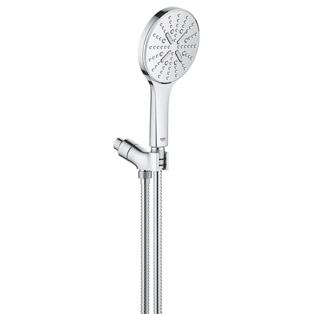 Grohe - Hand Shower Kit - 3 Sprays, 1.75 gpm - Chrome