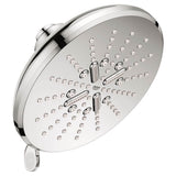 Grohe - Shower Head, 6-1/2 - 3 Sprays, 1.75gpm - Chrome