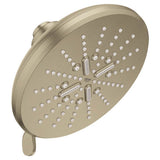 Grohe - Shower Head, 6-1/2 - 3 Sprays, 1.75gpm - Brushed Nickel