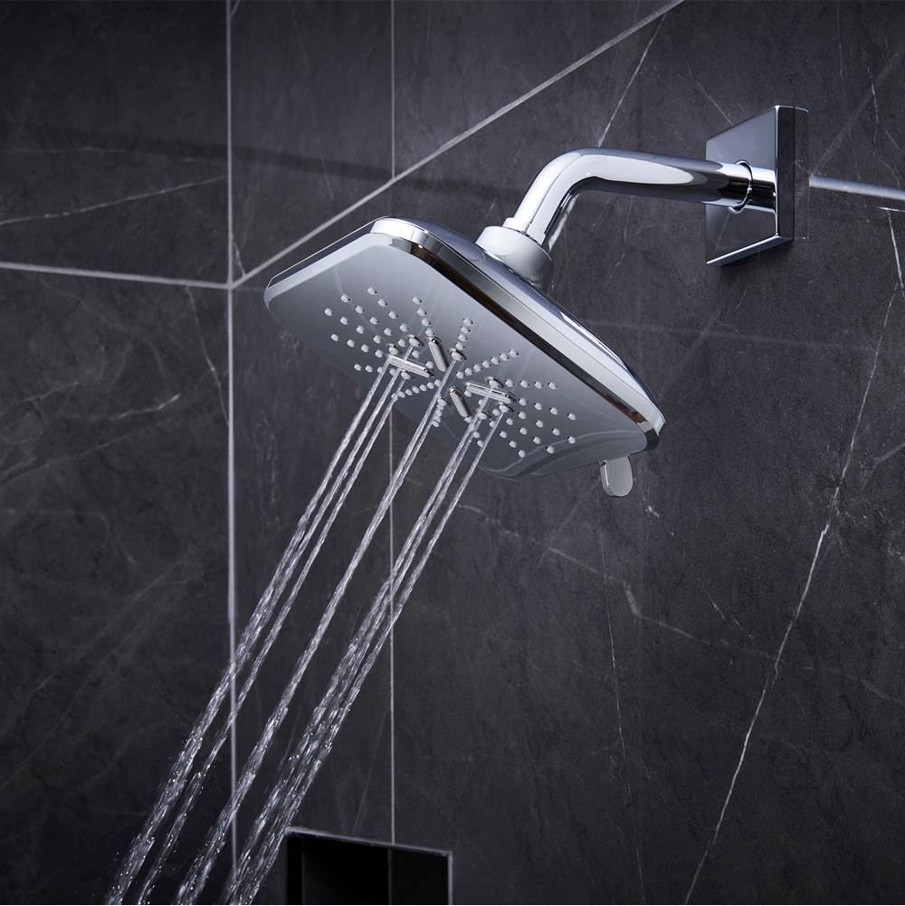 Shower Head, 6-1/2 - 3 Sprays, 1.75gpm