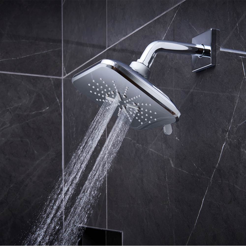 Shower Head, 6-1/2 - 3 Sprays, 1.75gpm