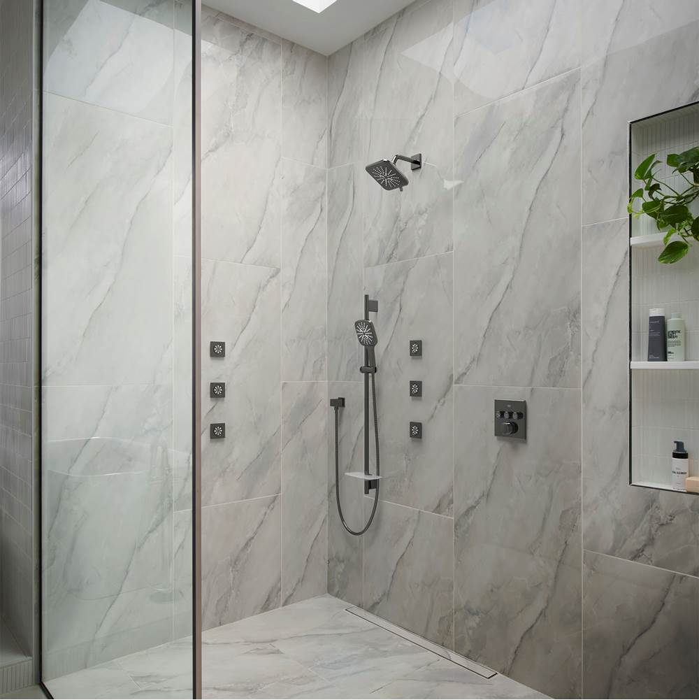 Shower Head, 6-1/2 - 3 Sprays, 1.75gpm