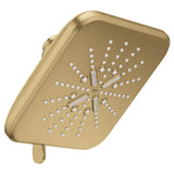 Grohe - Shower Head, 6-1/2 - 3 Sprays, 1.75gpm - Brushed Cool Sunrise
