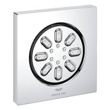 Grohe - Body Spray Square - 2 Sprays, 0.9 GPM - Chrome