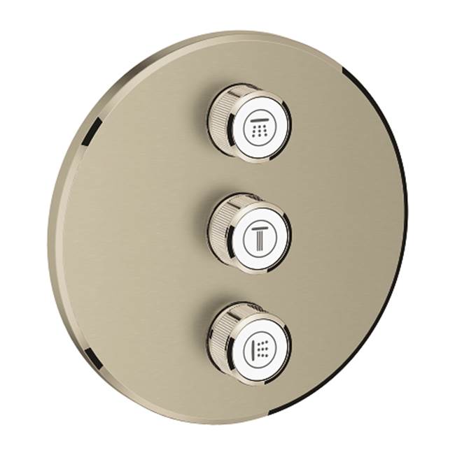 Grohe - Triple Volume Control Trim - Brushed Nickel