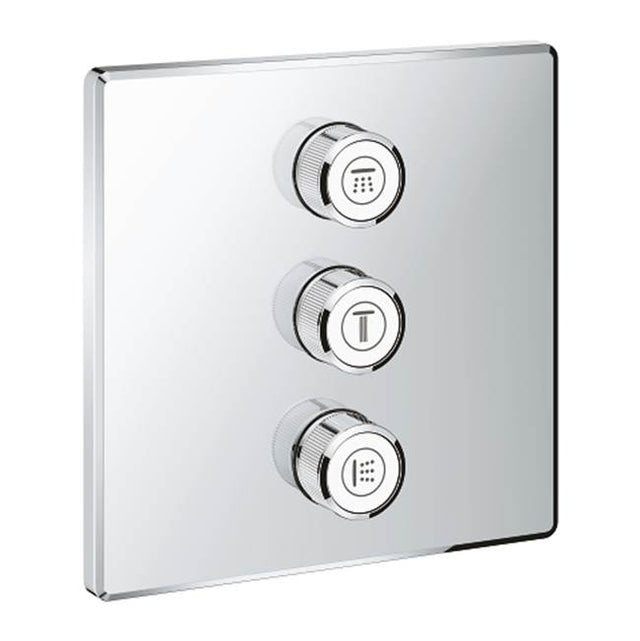 Grohe - Triple Volume Control Trim - Chrome