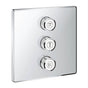 Grohe - Triple Volume Control Trim - Chrome