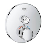 Grohe - Single Function Thermostatic Valve Trim - Chrome
