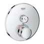Grohe - Single Function Thermostatic Valve Trim - Chrome