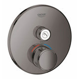 Grohe - Single Function Thermostatic Valve Trim - Hard Graphite