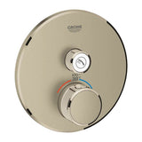 Grohe - Single Function Thermostatic Valve Trim - Brushed Nickel