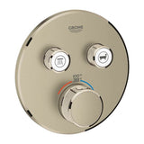 Grohe - Dual Function Thermostatic Valve Trim - Brushed Nickel