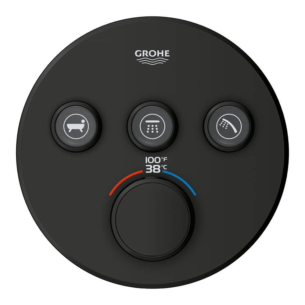 Triple Function Thermostatic Valve Trim