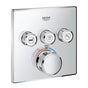 Grohe - Triple Function Thermostatic Valve Trim - Chrome