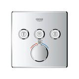 Grohe - Triple Function Thermostatic Valve Trim - Brushed Nickel