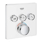 Grohe - Triple Function Thermostatic Valve Trim - Moon White