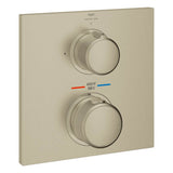 Grohe - Allure Single Function 2-Handle Thermostatic Valve Trim - Brushed Nickel