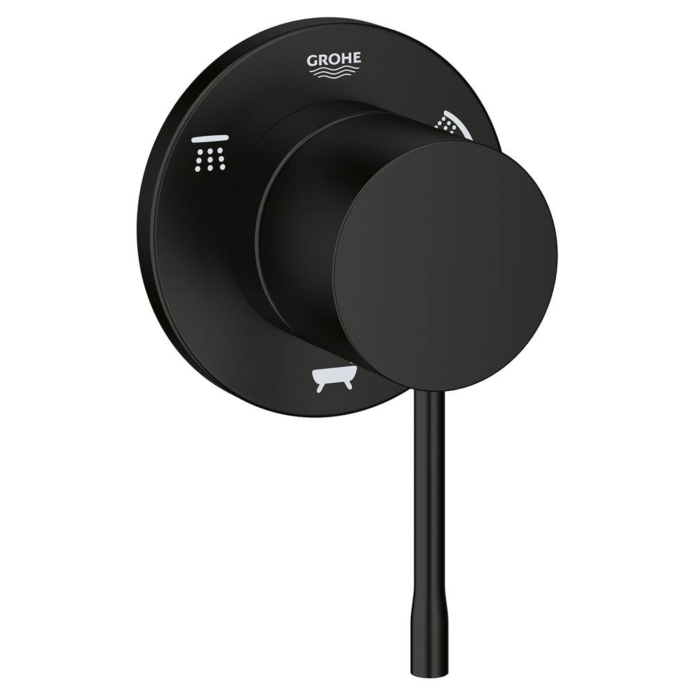 Grohe - 3-Way Diverter Trim - Matte Black